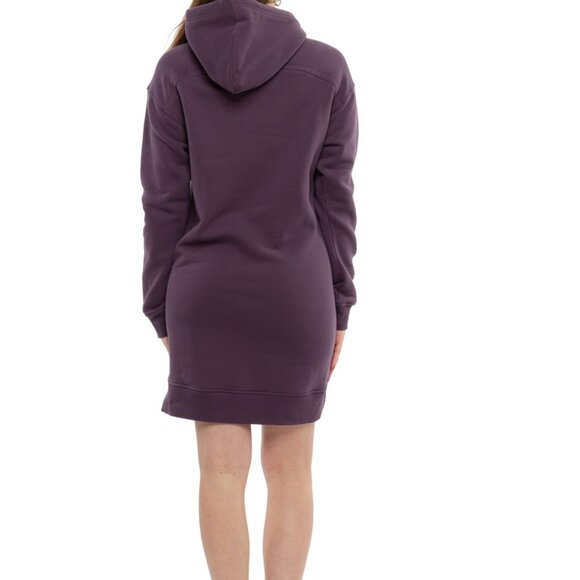 NEW Lole Icon Hoodie Dress in fig for women 1225 3s7 - Picture 4 of 6